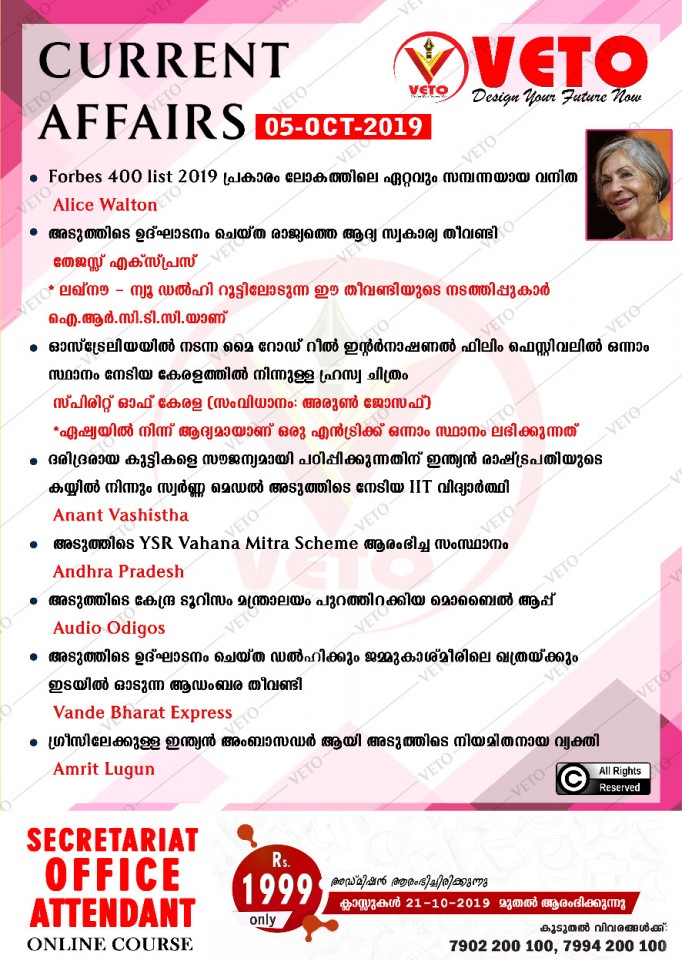 Current Affairs